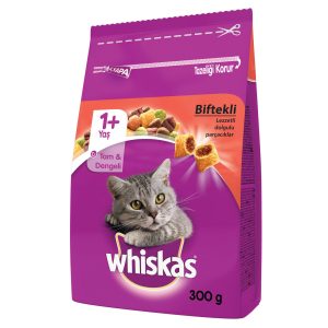 Whiskas Biftek Ve Havuçlu Kuru Kedi Maması 300 G