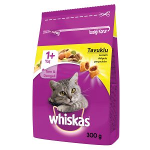 Whiskas Tavuk Ve Sebzeli Kuru Kedi Maması 300 G