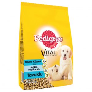 Pedigree Yavru Tavuklu Kuru Mama 500 G