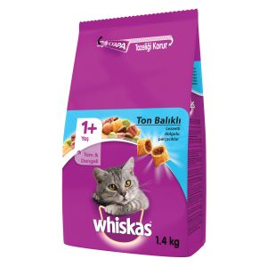 Whiskas Kedi Kuru Tonbalık Ve Sebzeli 1400 G