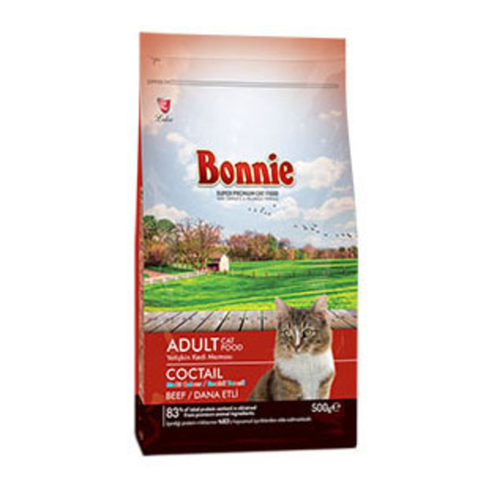 Bonnie Cocktail Adult Kuru Kedi Maması 500 G Sempati