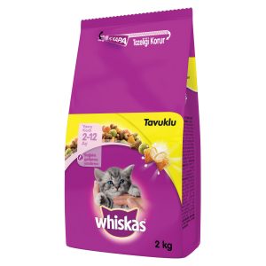 Whiskas Yavru Tavuklu Kuru Mama 2 Kg