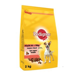 Pedigree Küçük Köpek Biftek Sebzeli 2 Kg