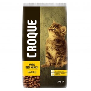 Croque Yavru Kedi Tavuklu 1.5 Kg