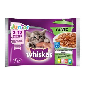 Whiskas Güveç Yavru Kedı Poşet Mama 4X85gr