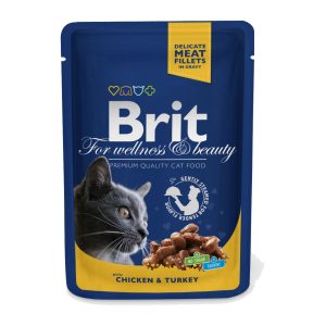 Brit Tavuklu Ve Hindili Kedi Pounch 100 G