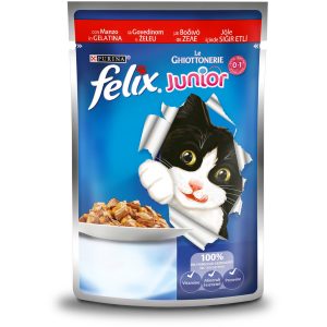 Felix Junior Sığır Etli Pouch 100 G