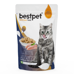 Bestpet Premium Tavuklu Yetişkin Pounch 85 G