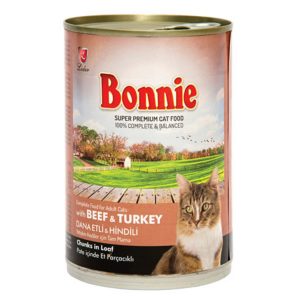 Bonnie Ciğerli Kedi Konserve Sos İçinde 415 G