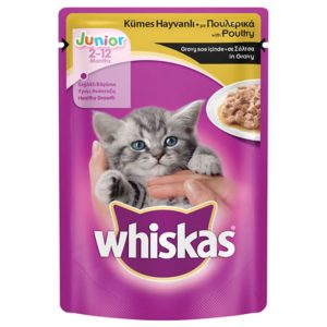 Whiskas Pouch Junior Tavuklu 100 G